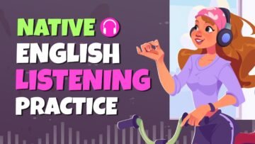 1 hour + of English Listening Practice for Beginner | Native English daily Conversations