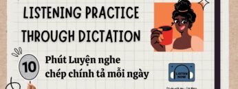 10 Phút Luyện nghe chép chính tả Tiếng Anh (18) |Study with me – Im Mary