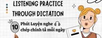 10 Phút Luyện nghe chép chính tả Tiếng Anh (29) |Study with me – Im Mary
