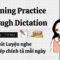 10 Phút Luyện nghe chép chính tả Tiếng Anh (16) |Study with me – Im Mary