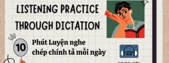 10 Phút Luyện nghe chép chính tả Tiếng Anh (19) |Study with me – Im Mary