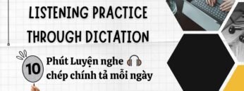 10 Phút Luyện nghe chép chính tả Tiếng Anh (22) |Study with me – Im Mary