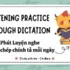 10 Phút Luyện nghe chép chính tả Tiếng Anh (31) |Study with me – Im Mary