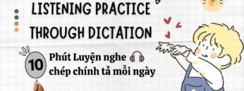 10 Phút Luyện nghe chép chính tả Tiếng Anh (28) |Study with me – Im Mary