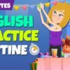 20 Minutes of English Practice | A Party | Daily English Learning Routine