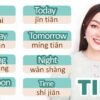 Beginner Chinese—8 essential TIME words commonly used in daily life / Yimin Chinese