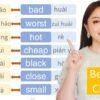 Beginner Chinese- 8 pairs of COMMON ANTONYMS you must know to start speak Chinese. Yimin Chinese