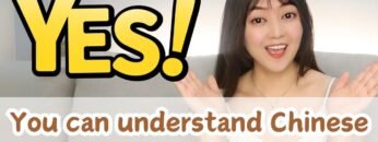 (Beginner)YES, you can understand spoken Chinese even if you are a beginner