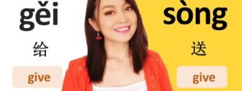 Chinese grammar(GIVE) Difference between 给 (gěi ) and 送 (sòng) ,both mean GIVE