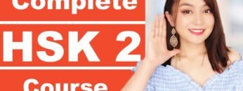 Chinese HSK2 complete course( 150 HSK 2 words+useful sentences+grammar explanation+listening)