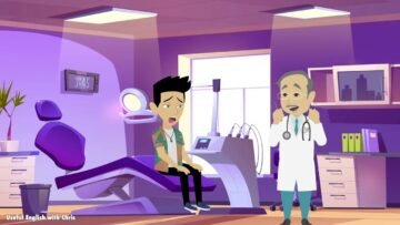 Learn English | At the Dentist with Toothache | English Dialogue with Translation in Subtitles