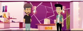 Learn English |  Buying new Shoes | Basic English Dialogue with Subtitles