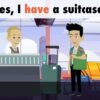 Learn English | Check In at the Airport | Basic English Dialogue with Subtitles