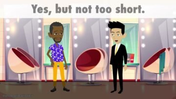 Learn English | Getting a new Haircut | Basic English Dialogue with Subtitles