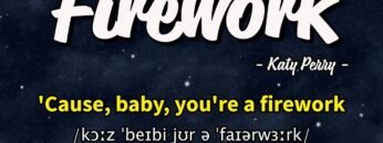 Học tiếng Anh qua bài hát – FIREWORK – (Lyrics+Kara+Vietsub) – Thaki English