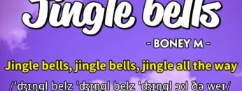 Học tiếng Anh qua bài hát – JINGLE BELLS – (Lyrics+Kara+Vietsub) – Thaki English