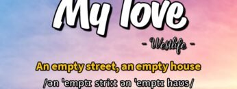 Học tiếng Anh qua bài hát – MY LOVE – WESTLIFE – (Lyrics+Kara+Vietsub) – Thaki English