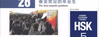 hsk 5 lesson 28 audio with pinyin and English translation | 最受欢迎的毕业生